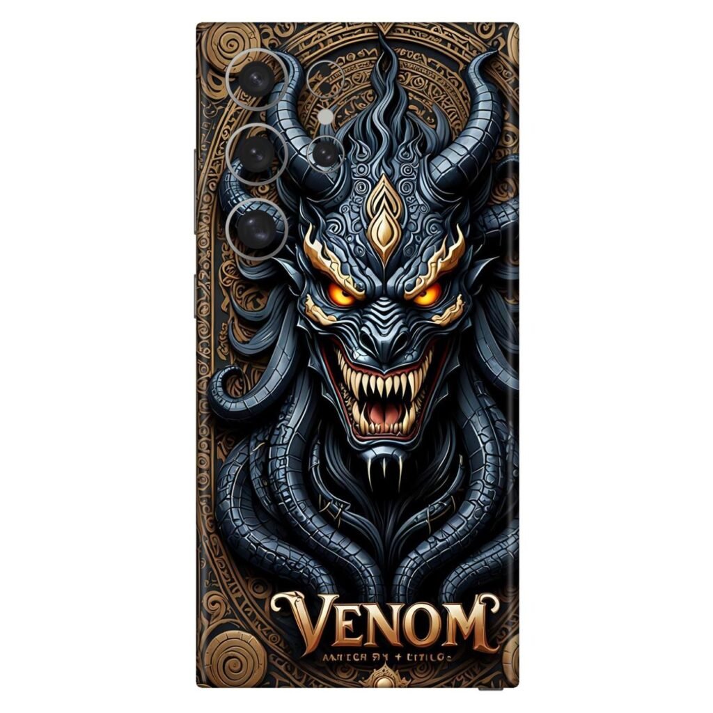 Venom Theme Mobile Skin for Apple iPhone, Samsung & More.