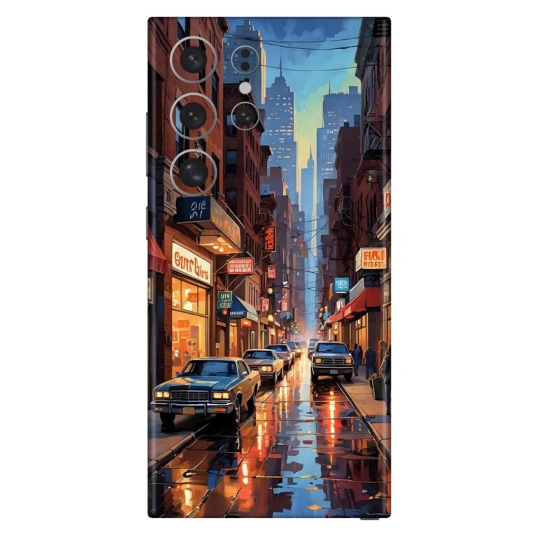 Old Town Street View Mobile Skin for Apple iPhone, Samsung & More