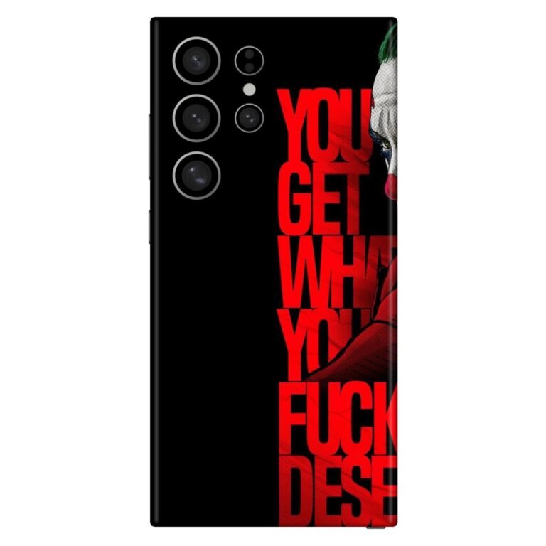 Joker Quote Mobile Skin for Apple iPhone, Samsung & More