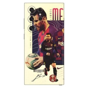 Lionel Messi Wallpaper Mobile Skin for Apple iPhone, Samsung & More