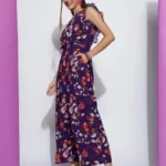 Women's Georgette Printed Western Jumpsuit