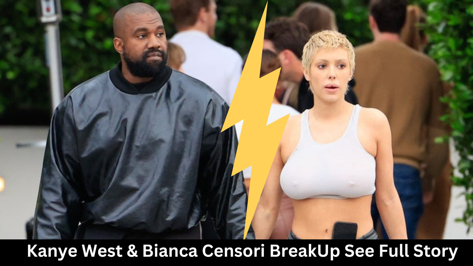 Kanye West and Bianca Censori